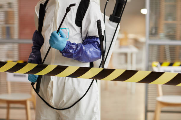 Professional Biohazard Cleanup technician working in La Grange, IL